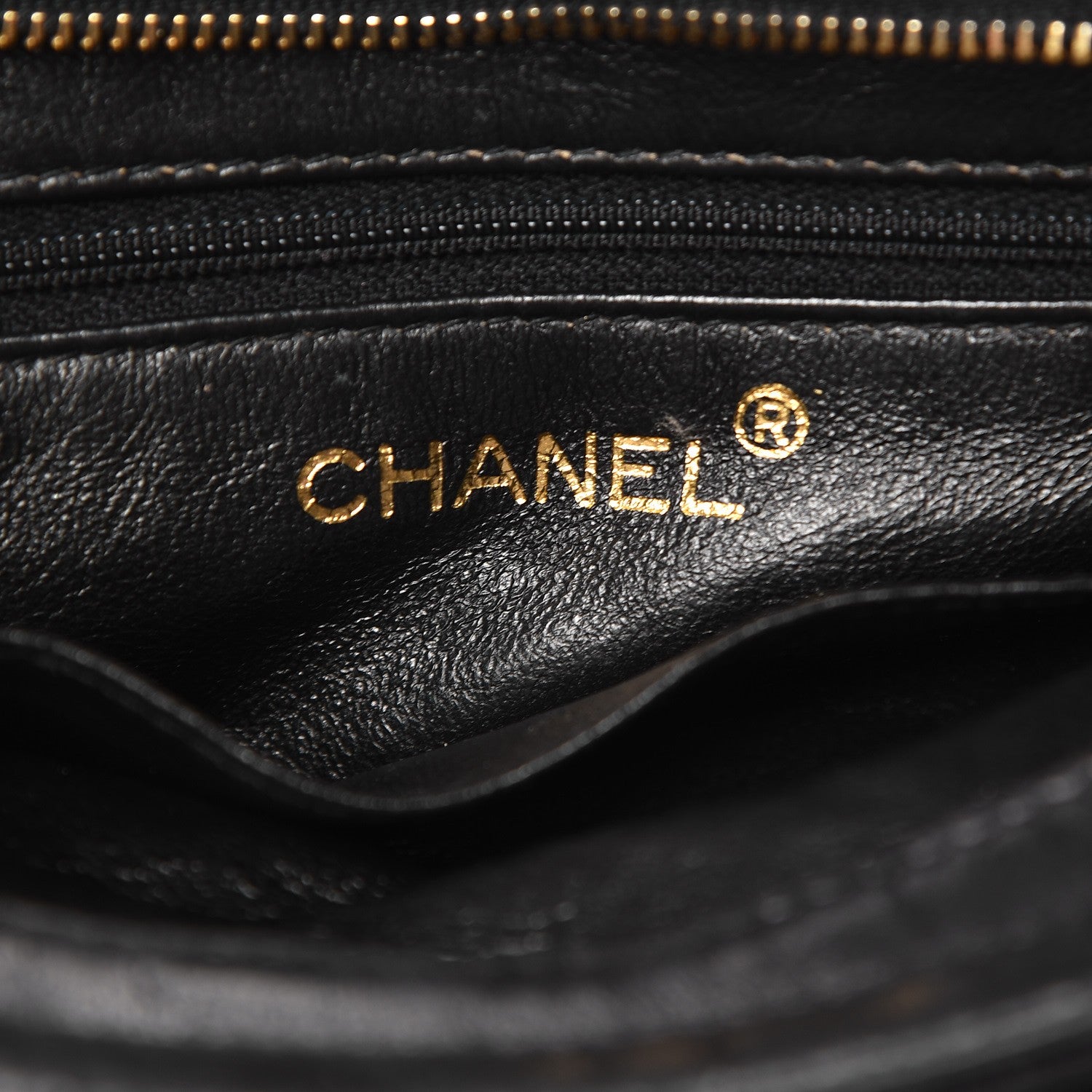 Chanel Lambskin Quilted Small Shoulder Bag Black 6 of 8