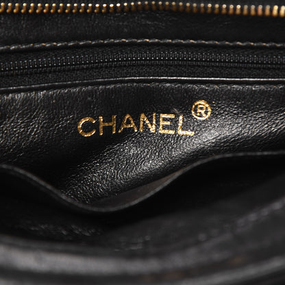 Chanel Lambskin Quilted Small Shoulder Bag Black 6 of 8