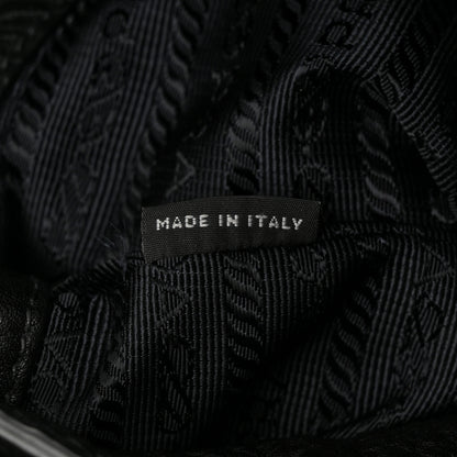 Prada Vitello Daino Hobo Black 7 of 11