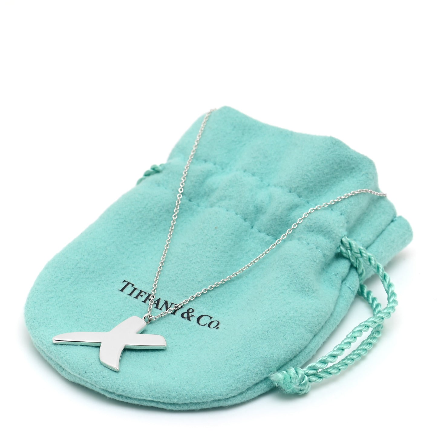 Sterling Silver Paloma Picasso Graffiti X Pendant Necklace