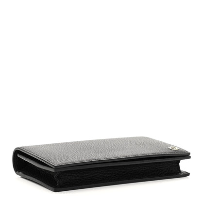 Gucci Dollar Calfskin Medium Betty Chain Wallet Black 4 of 11
