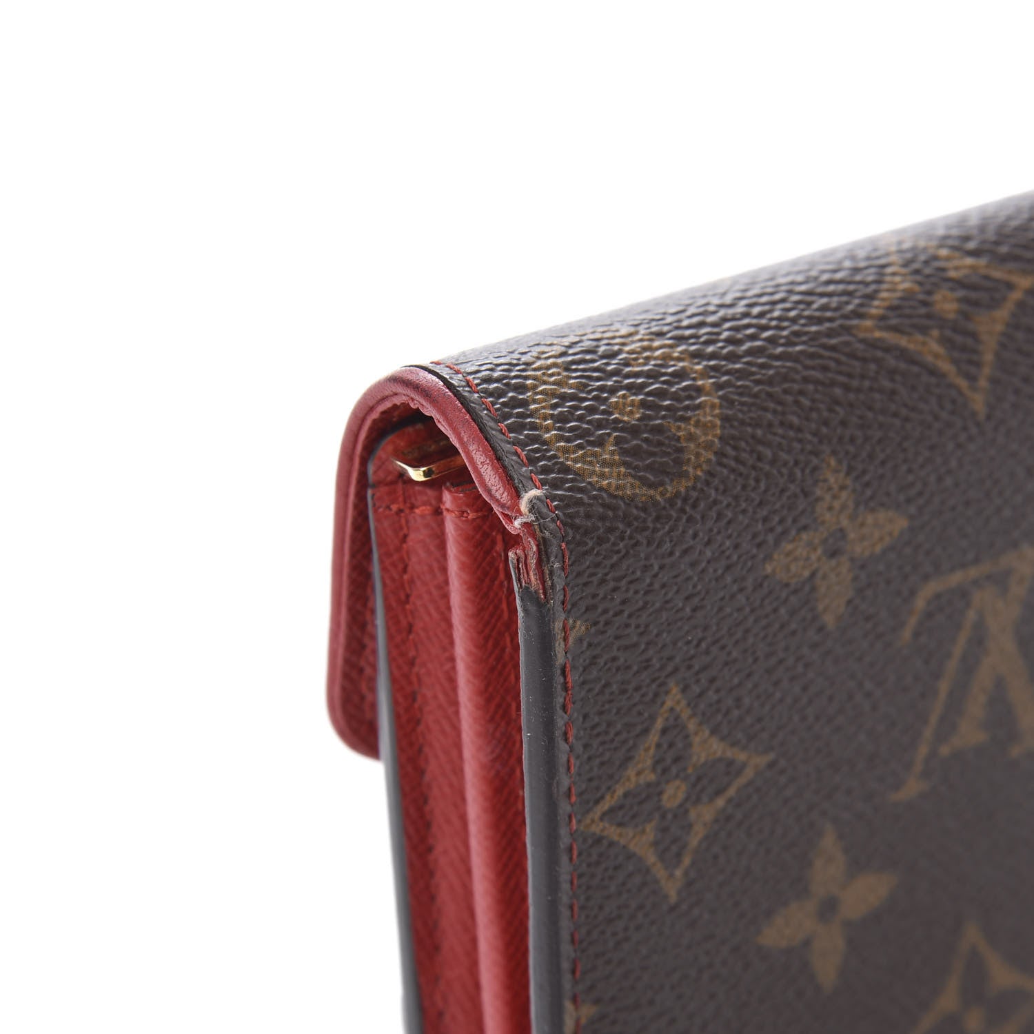 Louis Vuitton Monogram Sarah Retiro Wallet Cherry 10 of 10