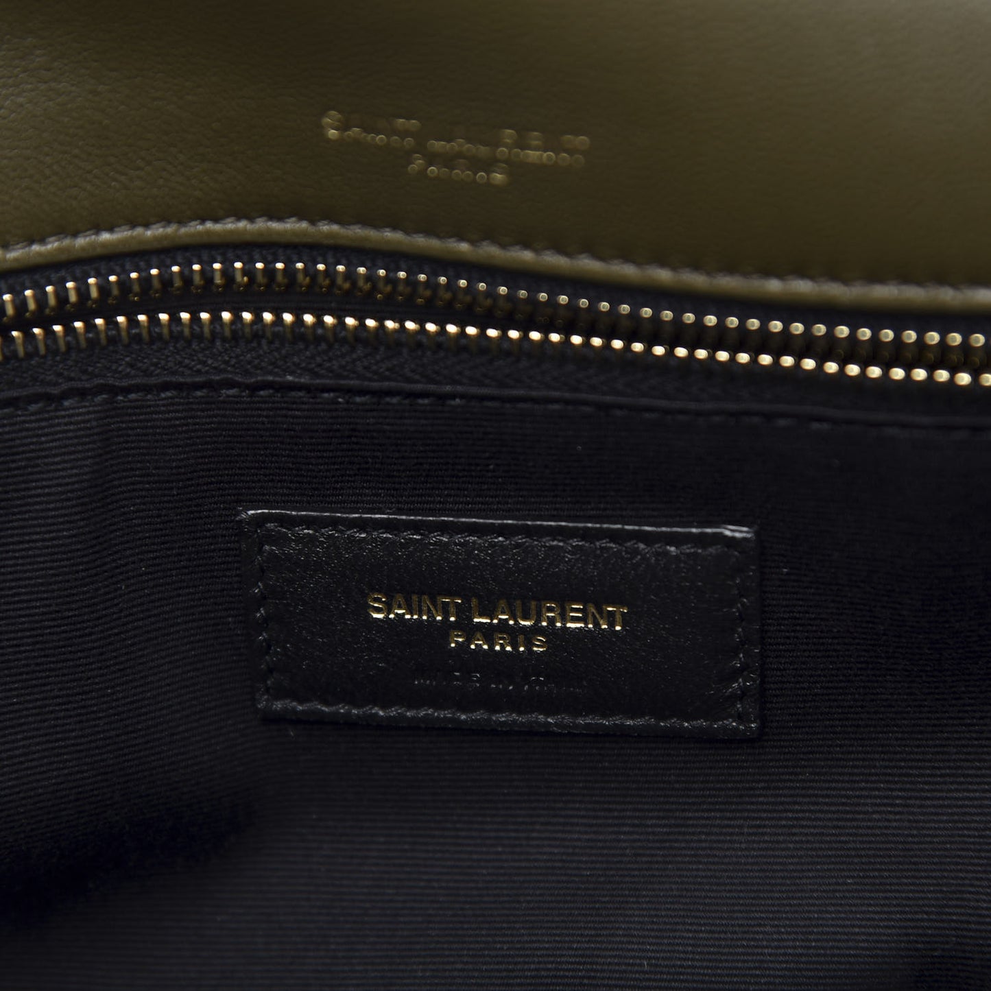 Calfskin Matelasse Monogram Medium Niki Chain Satchel Olive