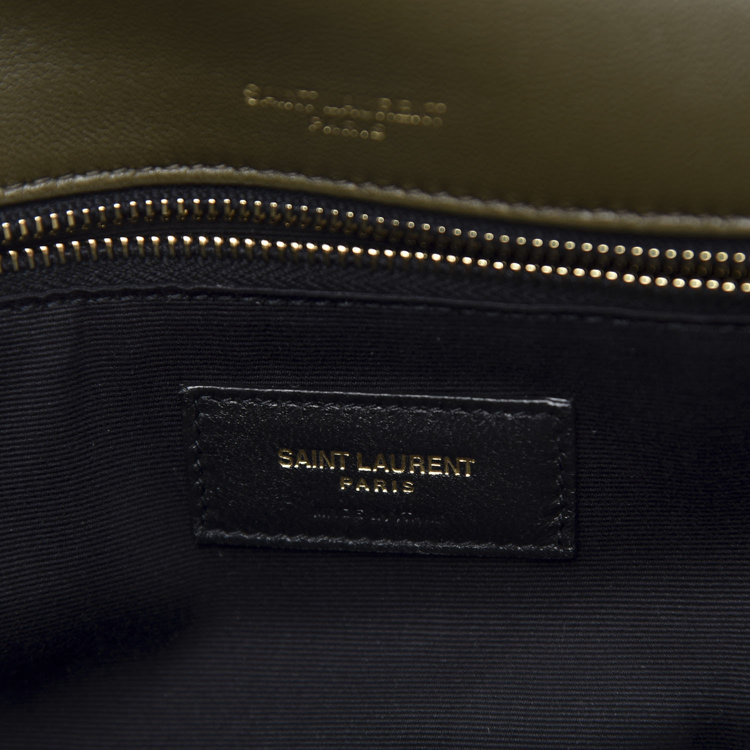 Saint Laurent Calfskin Matelasse Monogram Medium Niki Chain Satchel Olive 8 of 12