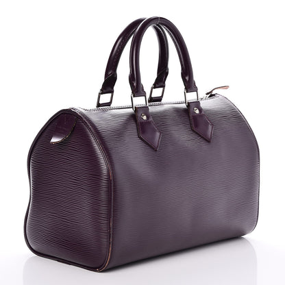 Louis Vuitton Epi Speedy 25 Cassis 3 of 11