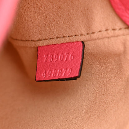 Gucci Goatskin Mini Aphrodite Shoulder Bag Rhodamine Pink 7 of 10