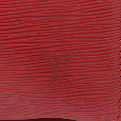 Louis Vuitton Epi Keepall 55 Castillan Red 8 of 10