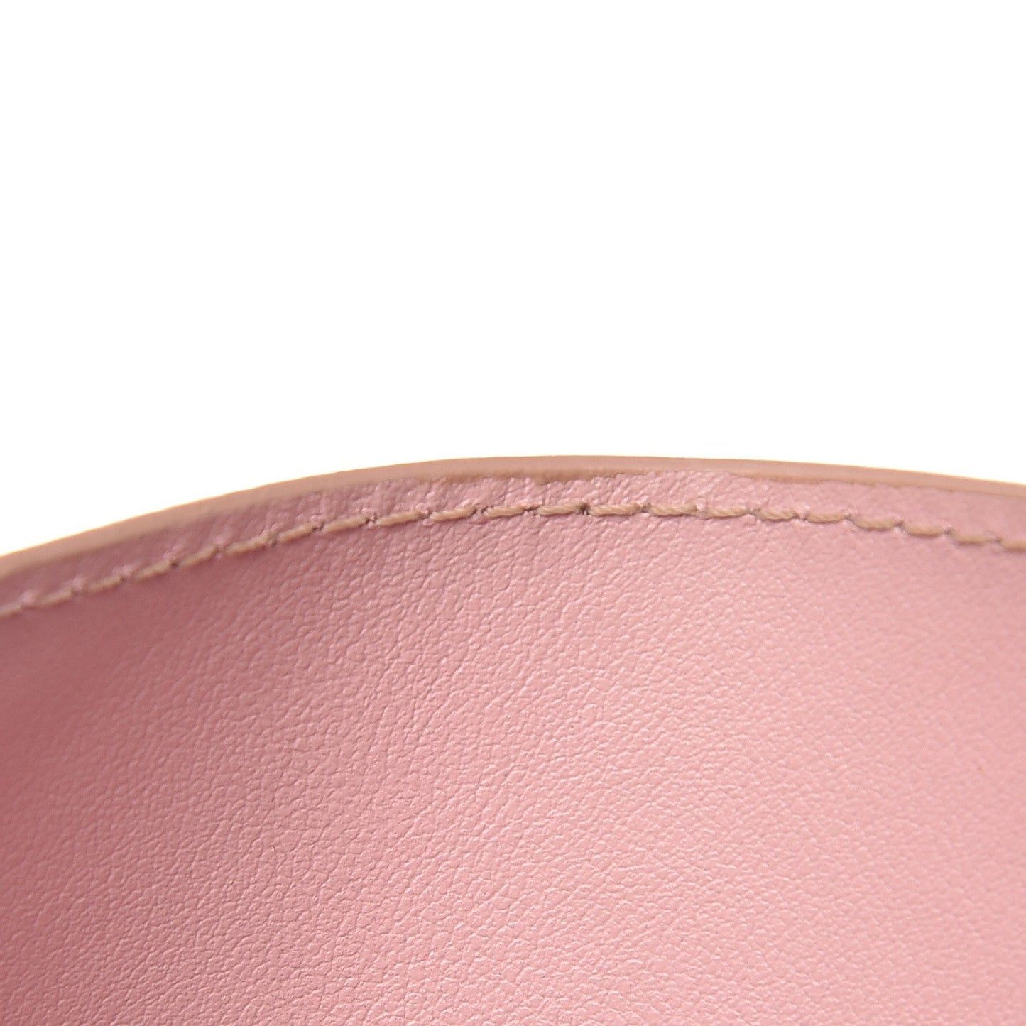 Calfskin Felicie Card Holder Insert Rose Ballerine