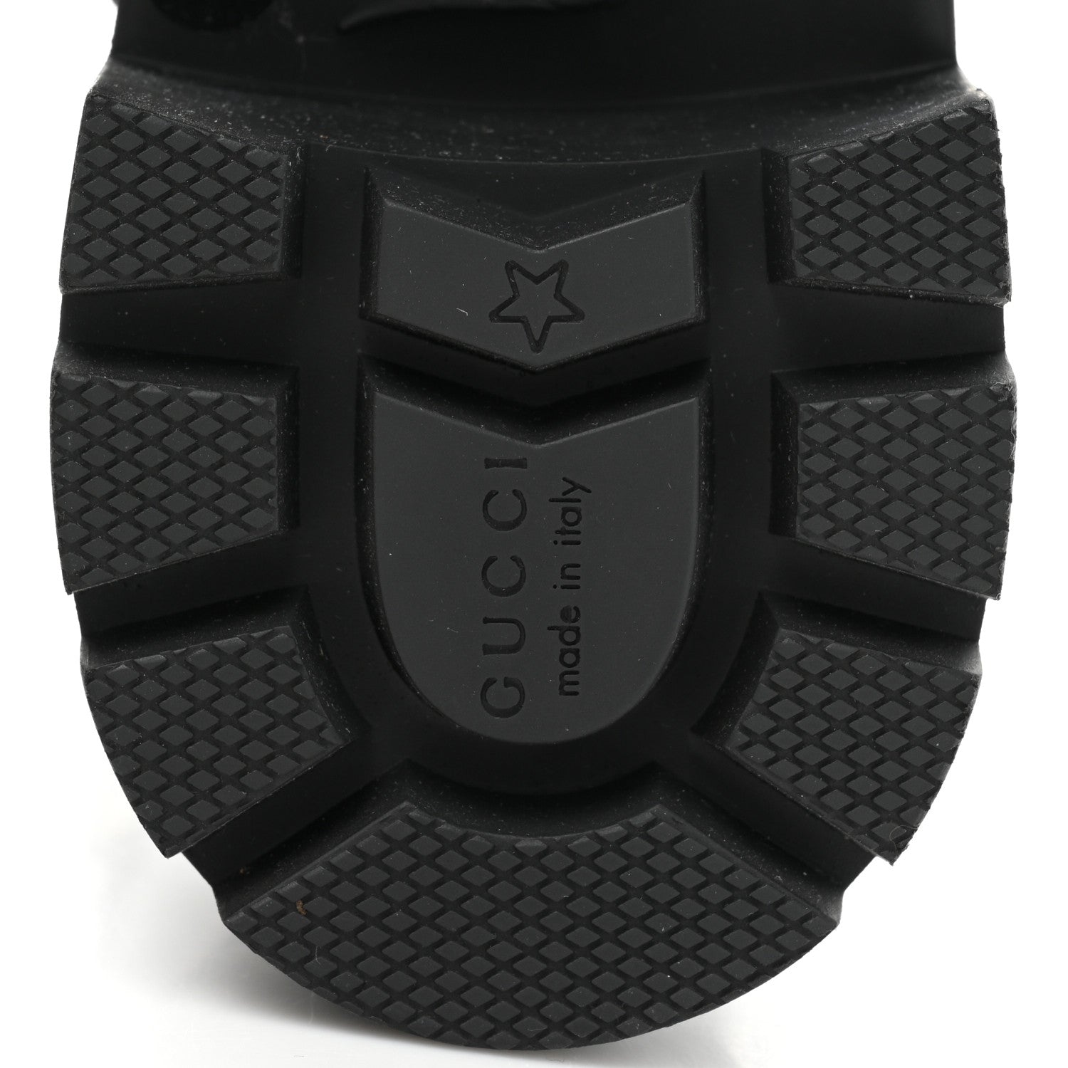 Gucci Magnum Calfskin Cirano Lux Web Lace Up Tall Combat Boots 36.5 Black Verde Hibiscus Red 7 of 10