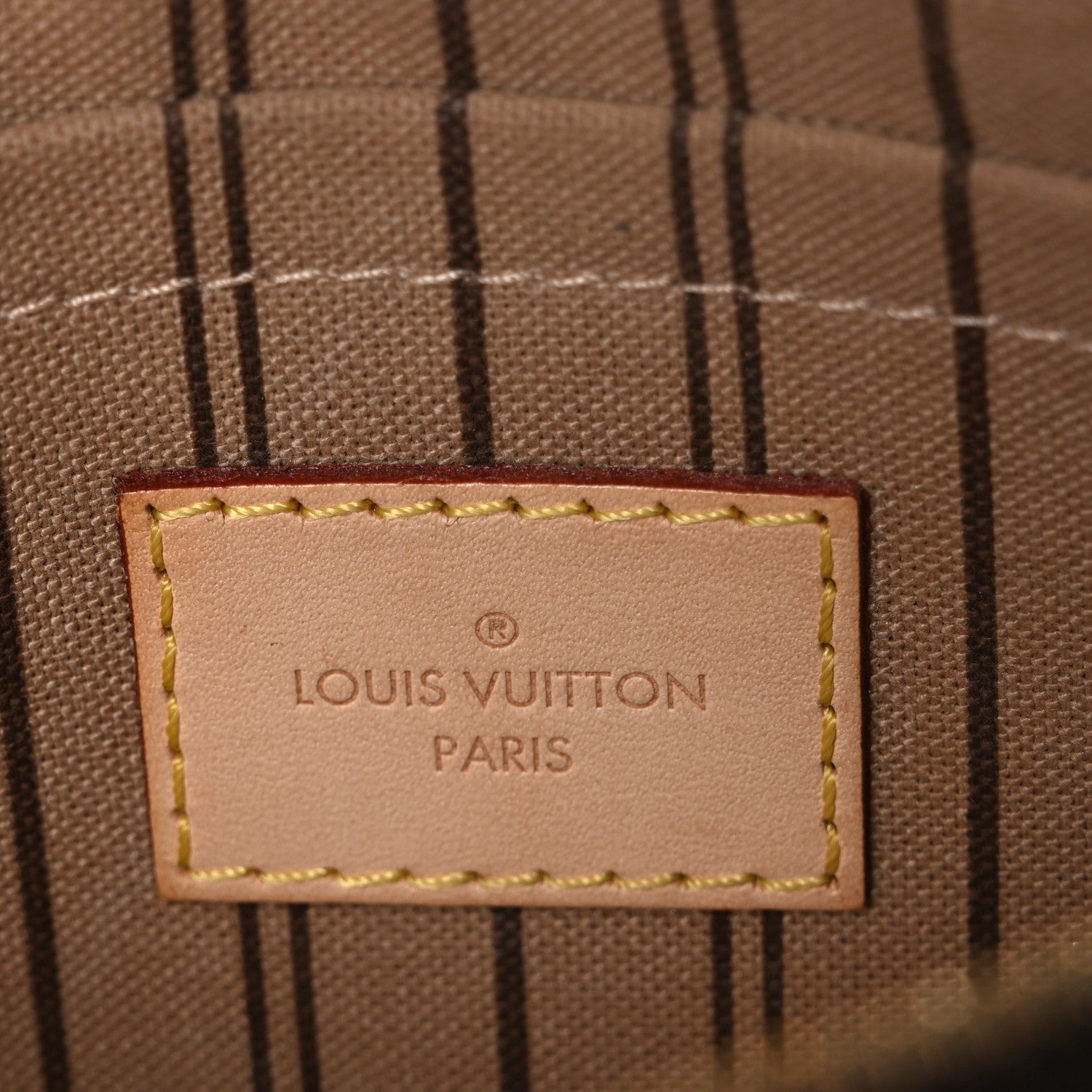 Louis Vuitton Monogram Neverfull MM GM Pochette 6 of 8