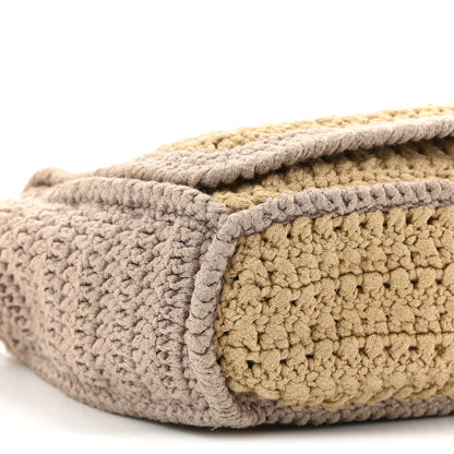 Chanel Crochet Camellia Flap Bag Beige 9 of 11