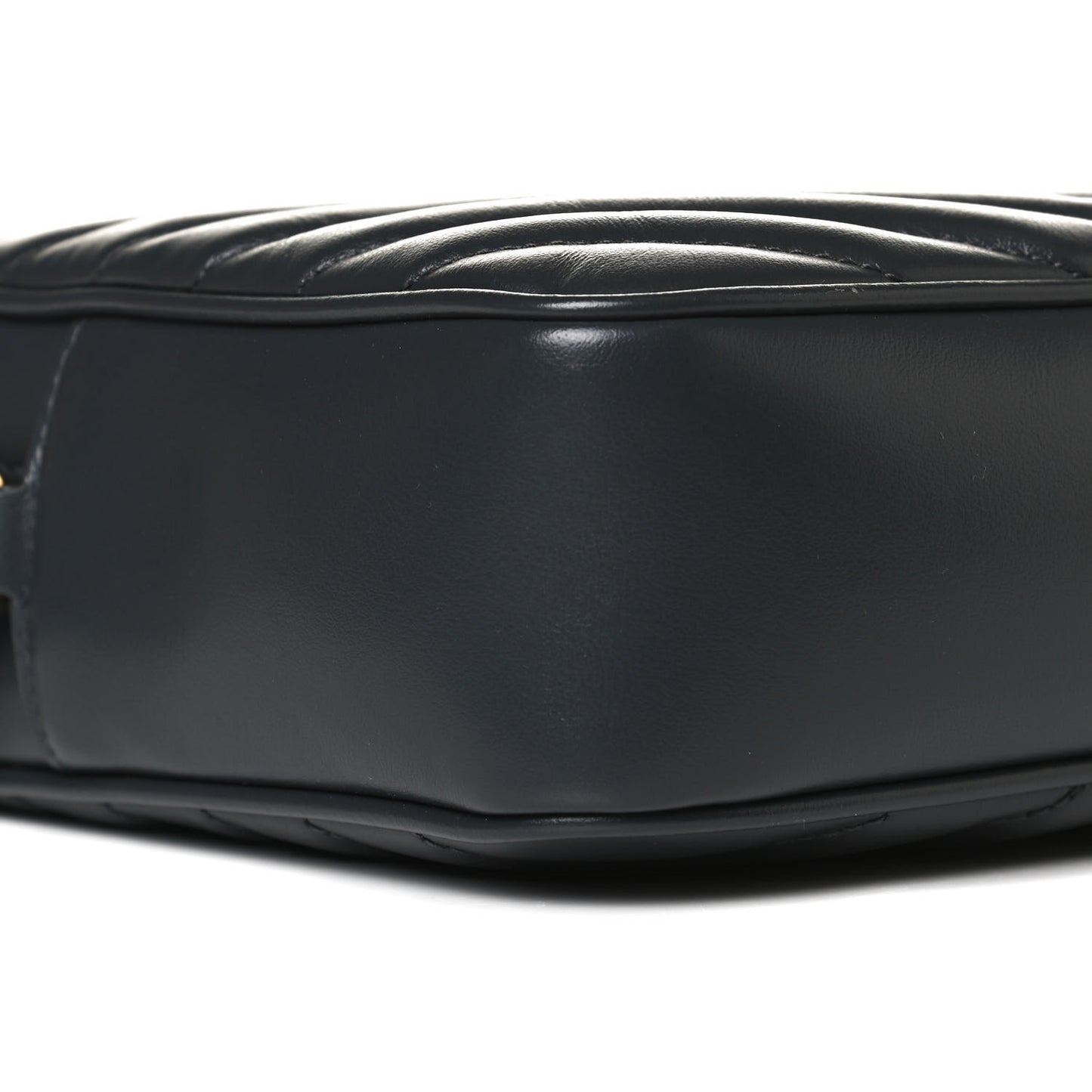 Calfskin Matelasse Monogram Lou Camera Bag Dark Smog