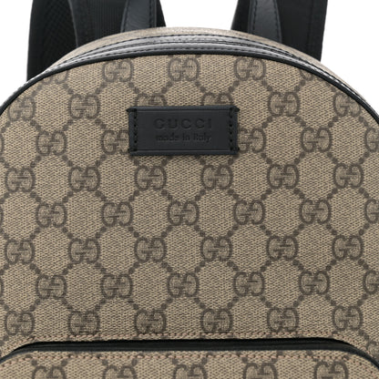 Gucci GG Supreme Monogram Small Eden Day Backpack Black 8 of 10