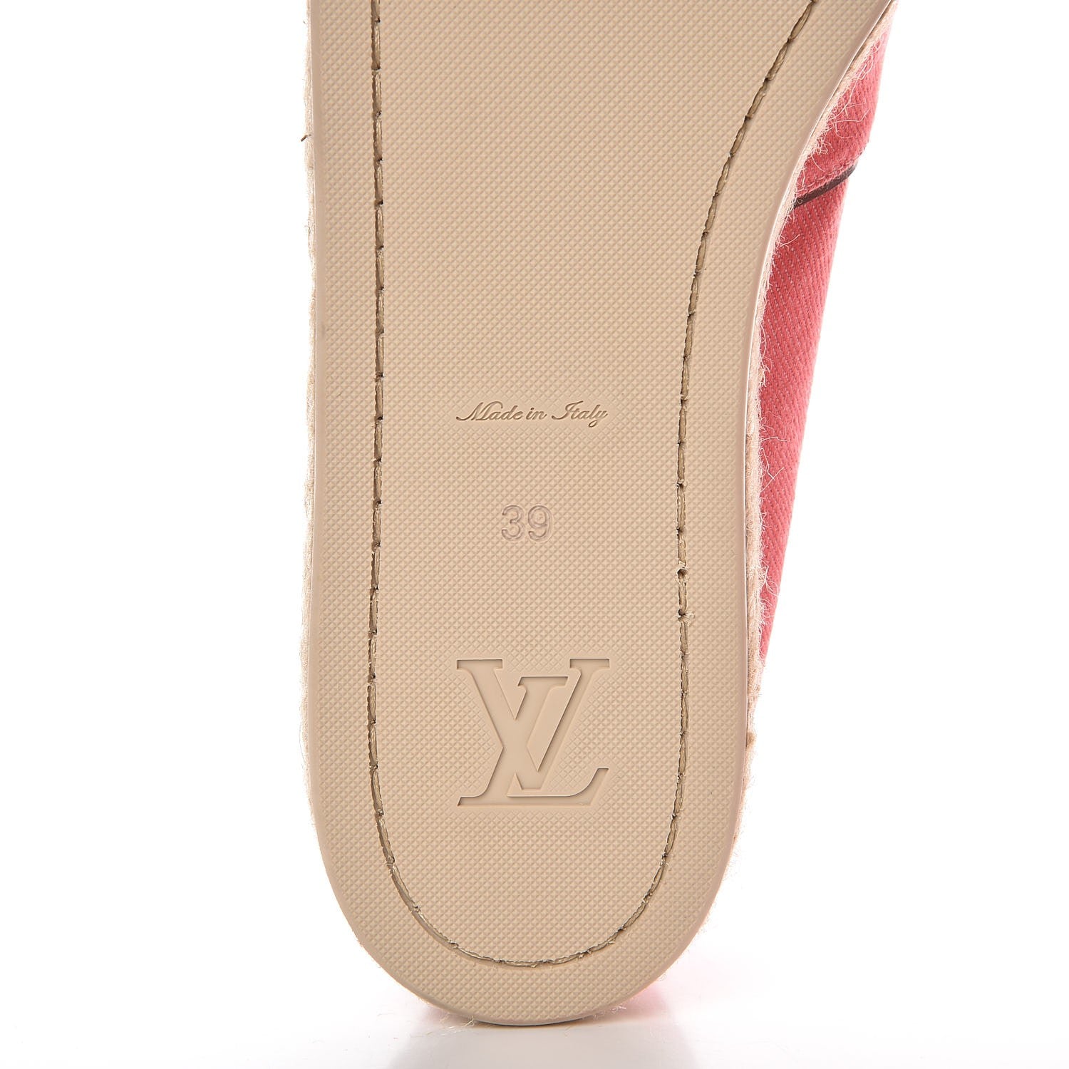 Louis Vuitton Canvas Articles de Voyage Espadrille 39 Coraile 6 of 8