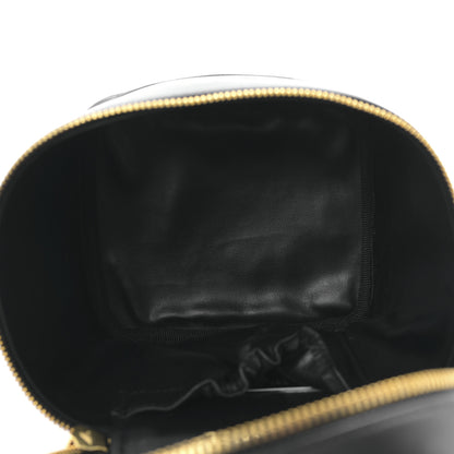 Chanel Lambskin Vanity Cosmetic Case Black 5 of 11