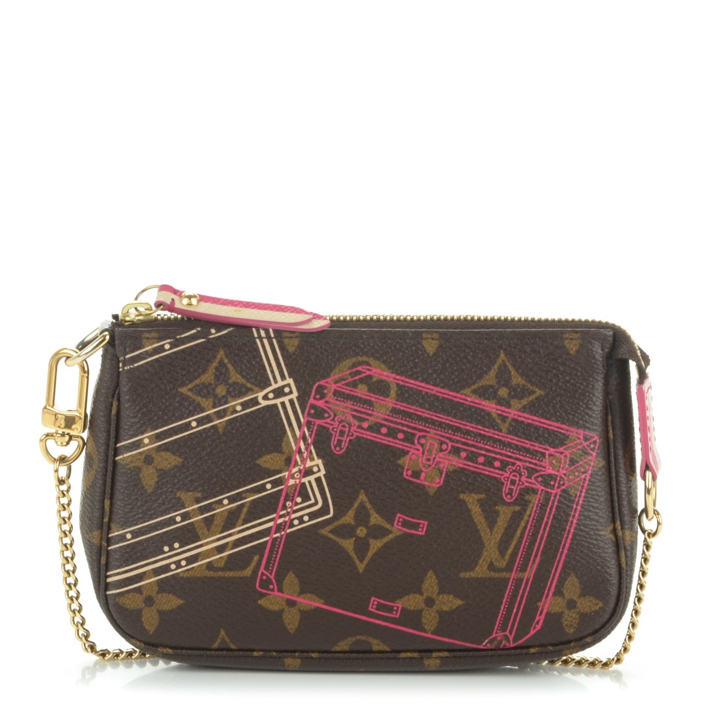 Monogram 2014 Christmas Animation Mini Pochette Accessories