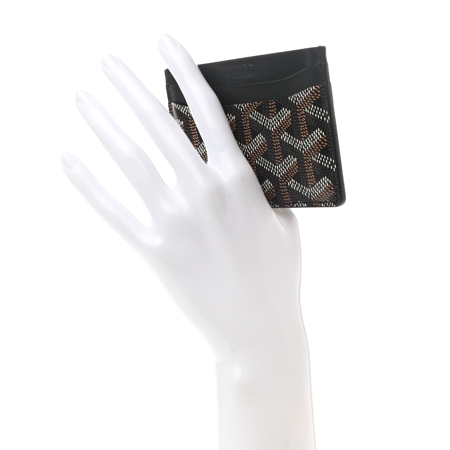 Goyard Goyardine Saint Sulpice Card Holder Black 2 of 6