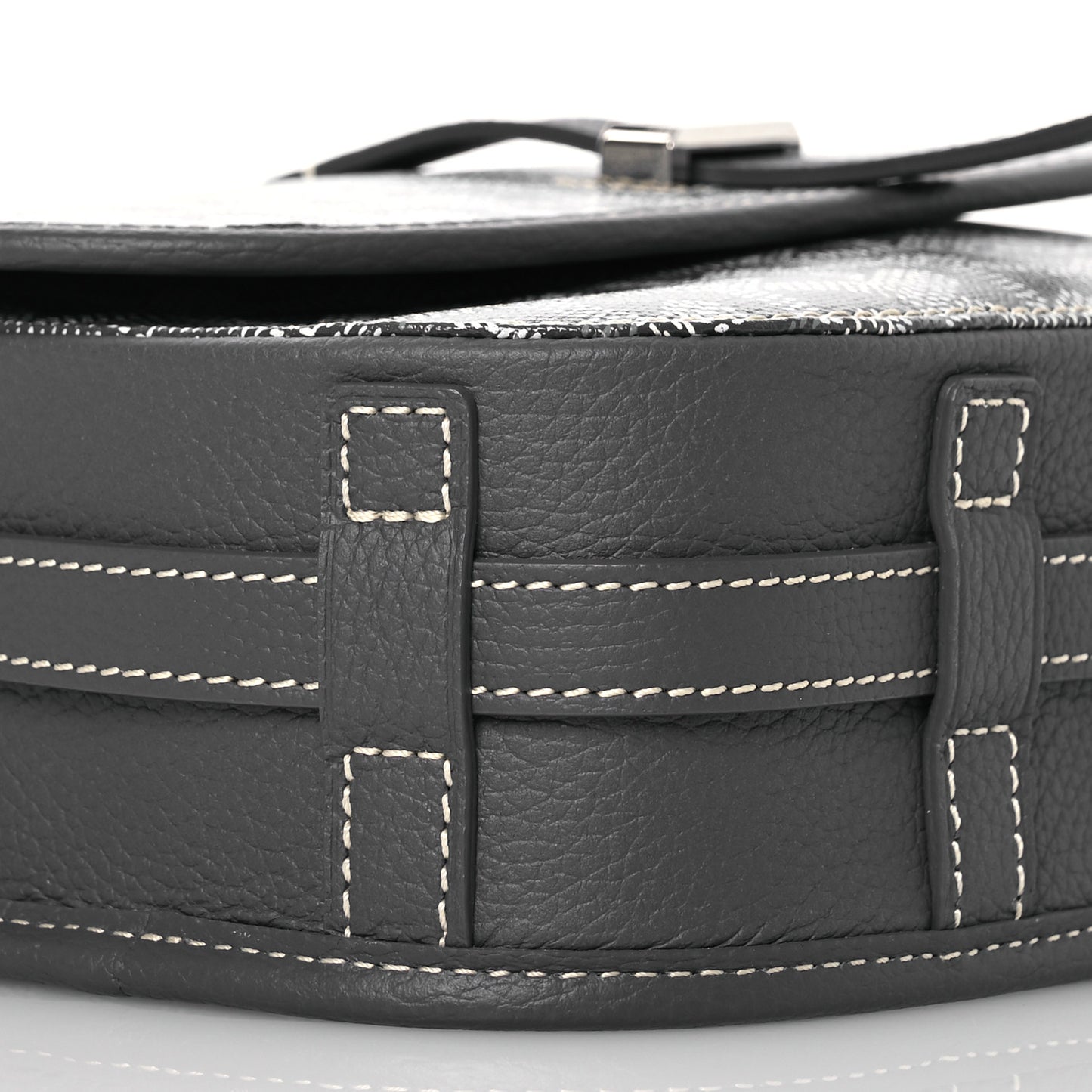 Goyardine Belvedere II PM Messenger Bag Gray