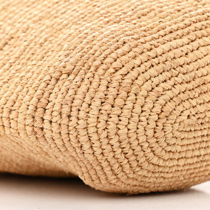 Loewe Raffia Mini Slit Tote Bag Natural Tan 8 of 10