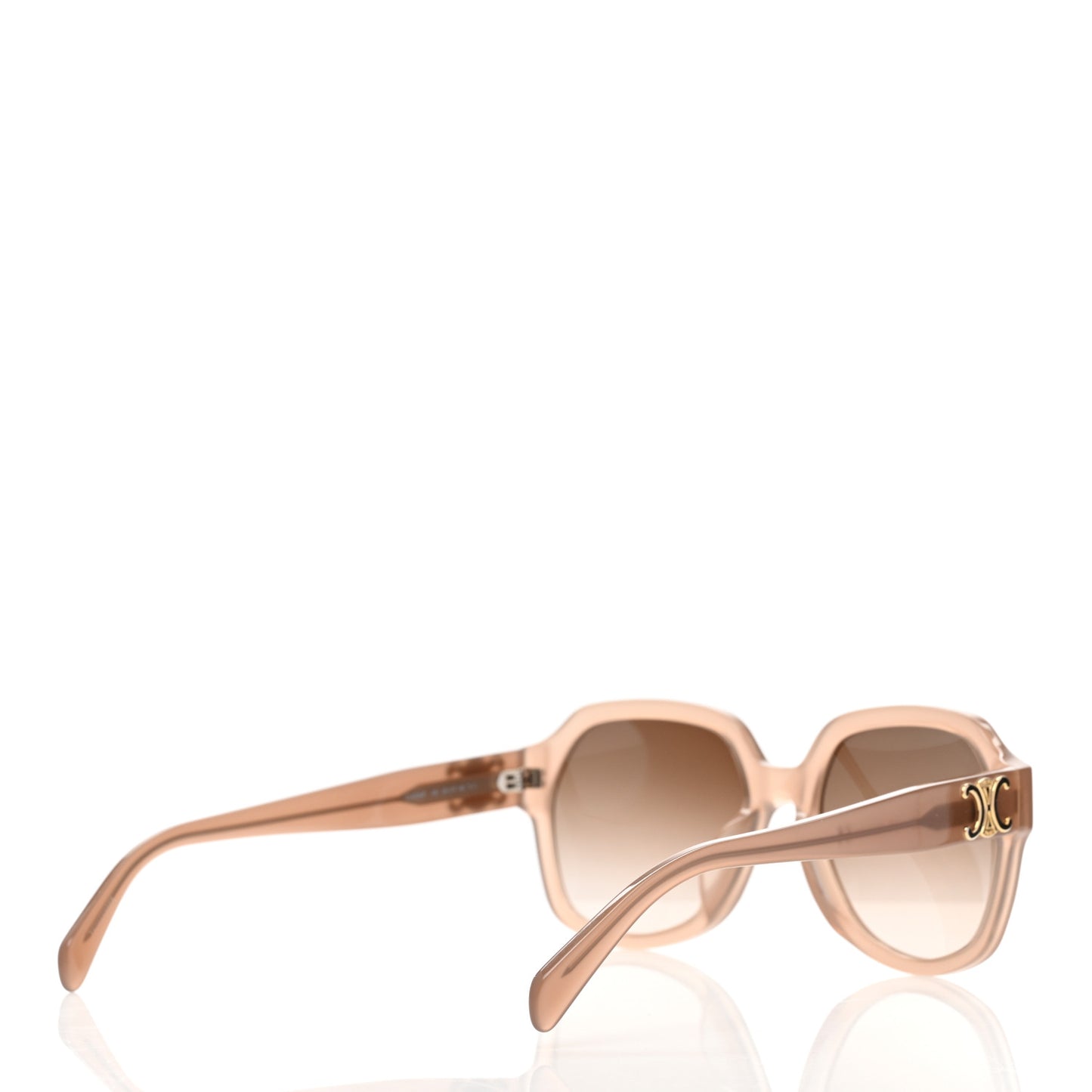 Acetate Triomphe Sunglasses CL40189F Taupe