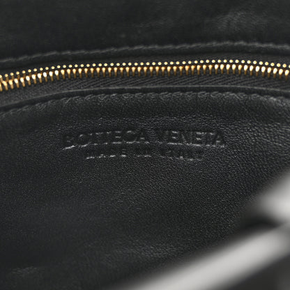 Bottega Veneta Lambskin Maxi Intreccio Padded Chain Cassette Crossbody Bag Black 6 of 12
