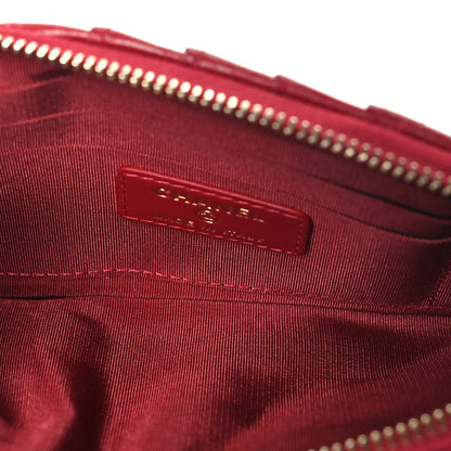 Chanel Lambskin Quilted Chanel 19 Phone and Card Holder Red 5 of 11