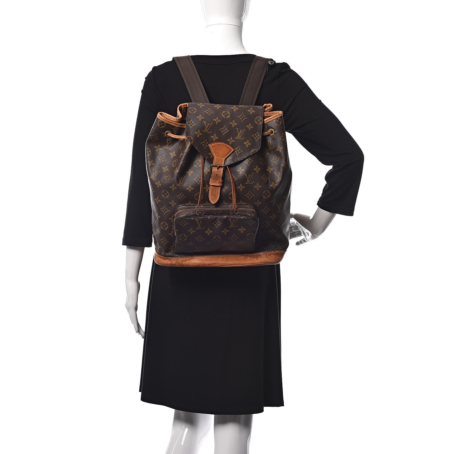 Louis Vuitton Monogram Montsouris GM Backpack 2 of 11