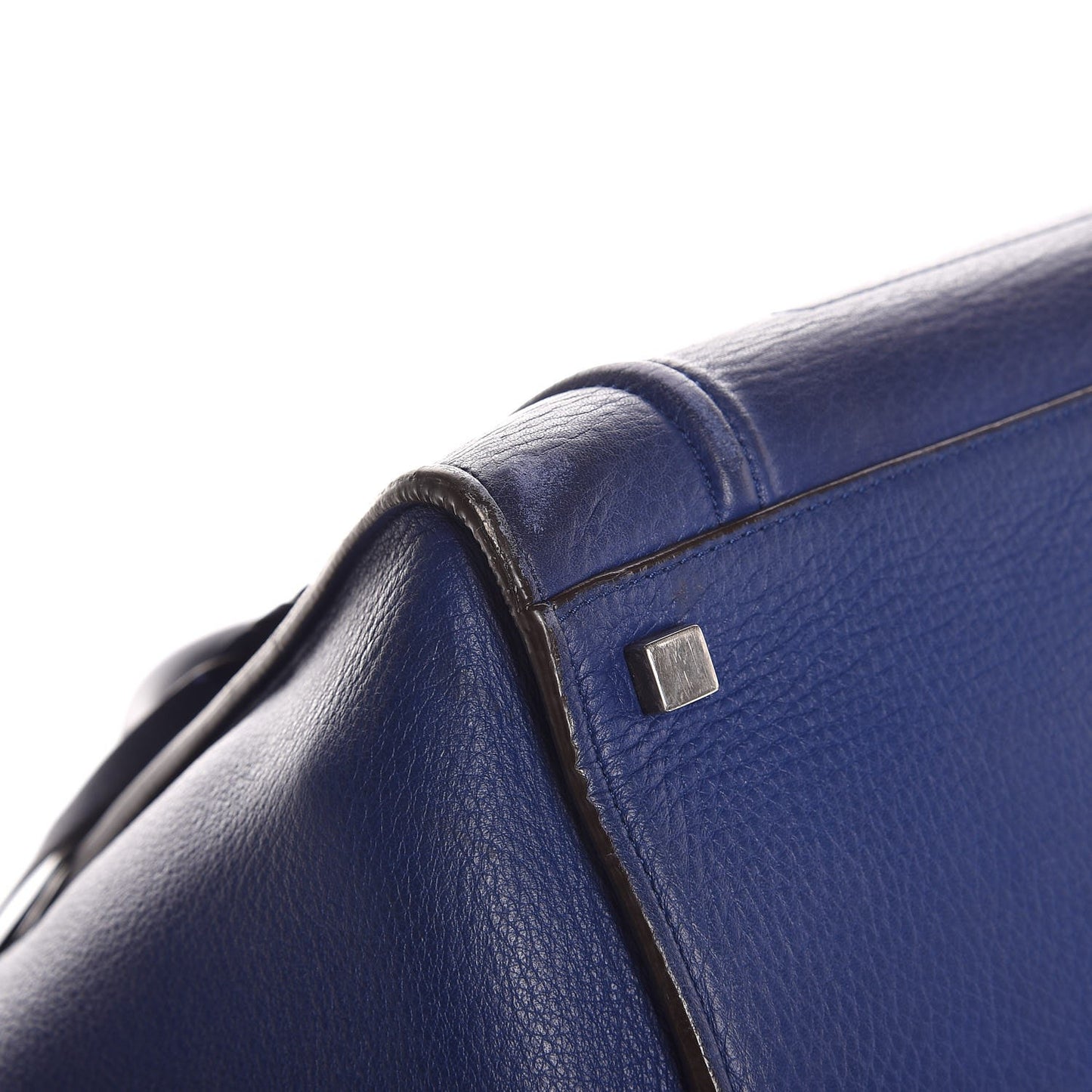 Supple Calfskin Medium Phantom Luggage Indigo