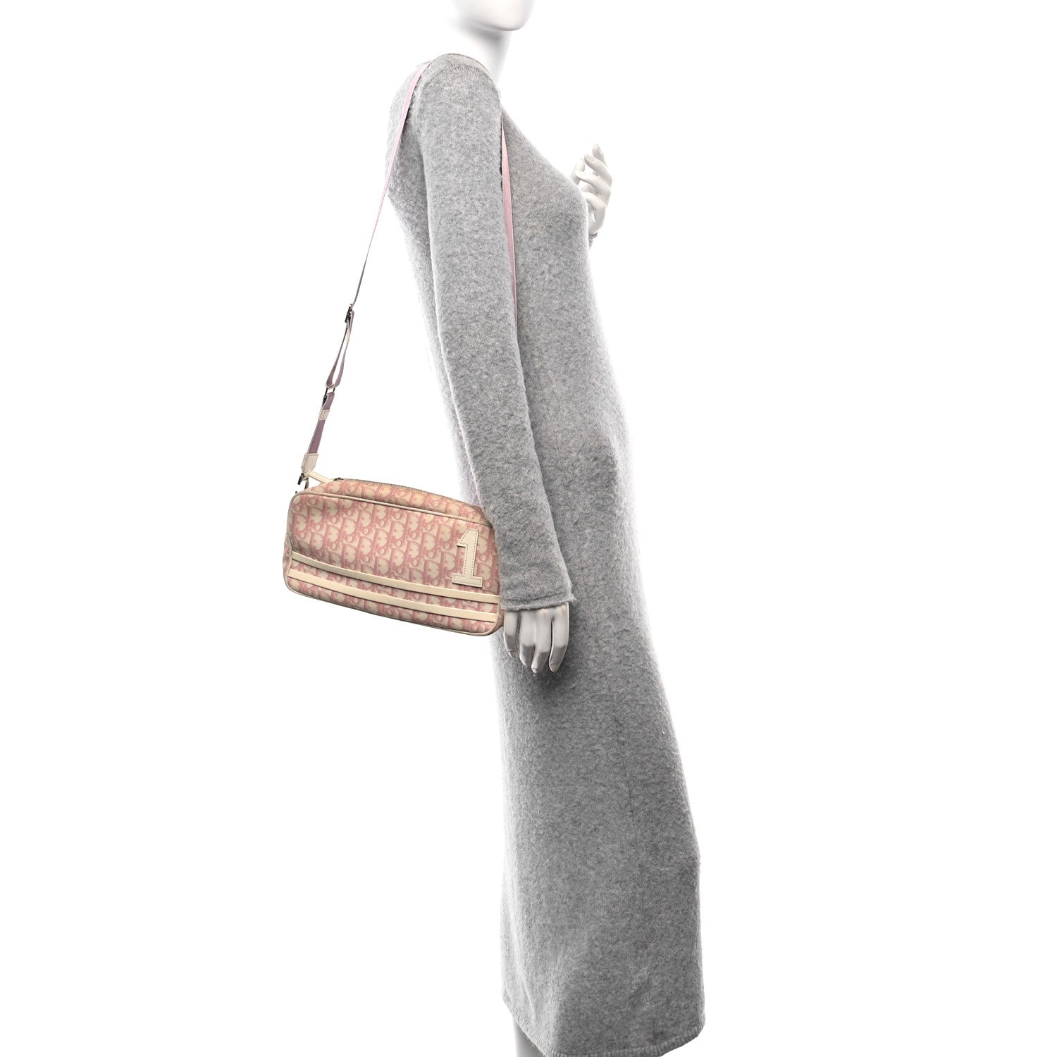 Christian Dior Monogram Girly Messenger Bag Pink 2 of 12