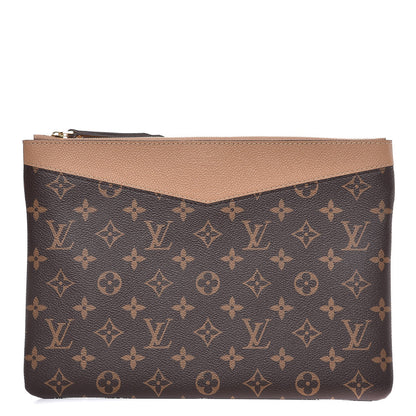 Louis Vuitton Monogram Daily Pouch Sesame 1 of 8