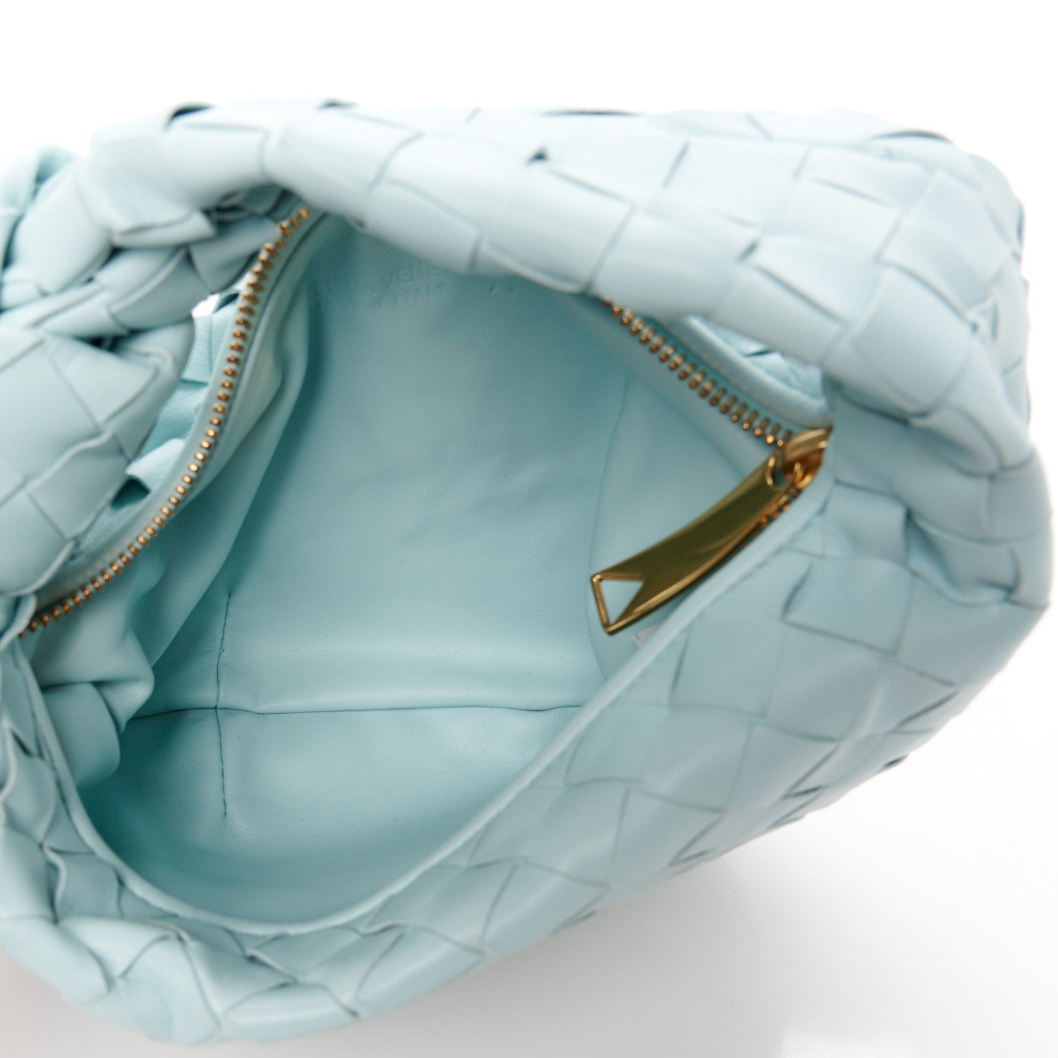 Bottega Veneta Nappa Intrecciato Mini Jodie Teal Washed 5 of 11