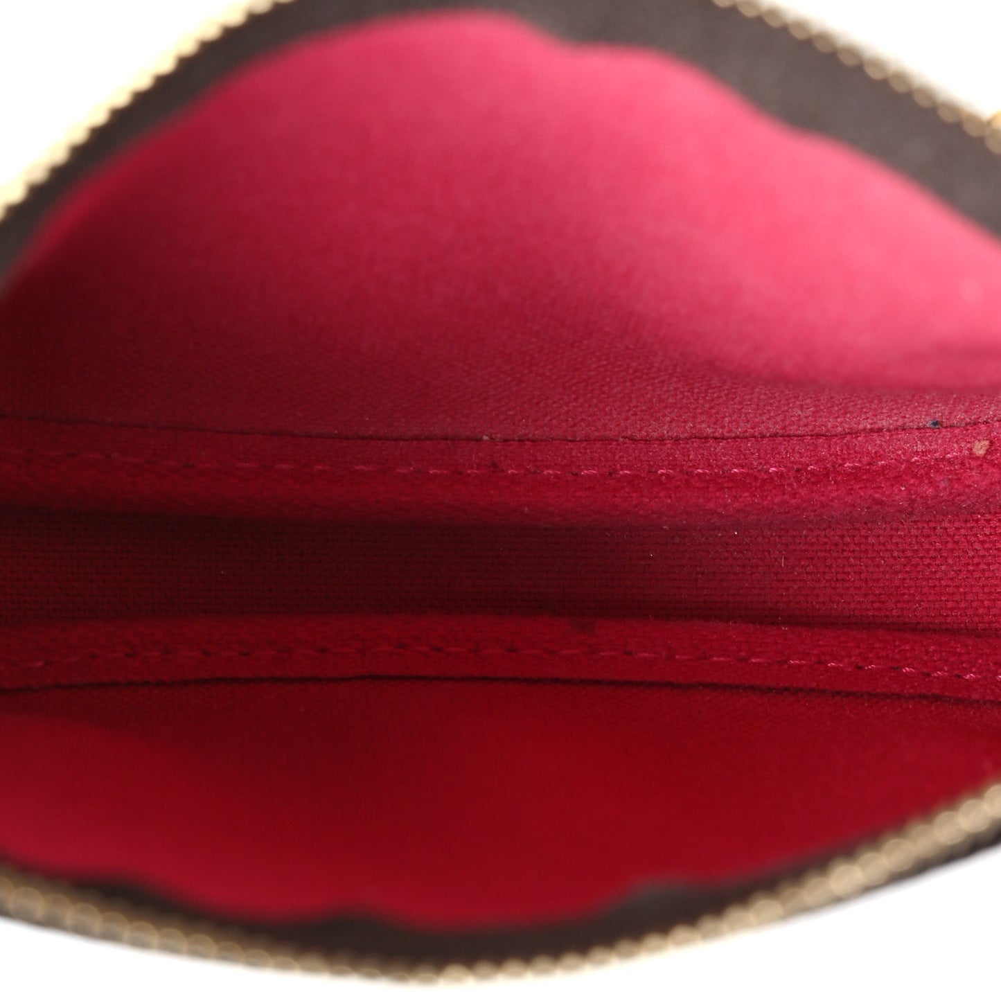 Monogram 2019 Christmas Animation Mini Courchevel Pochette Accessories Fuchsia