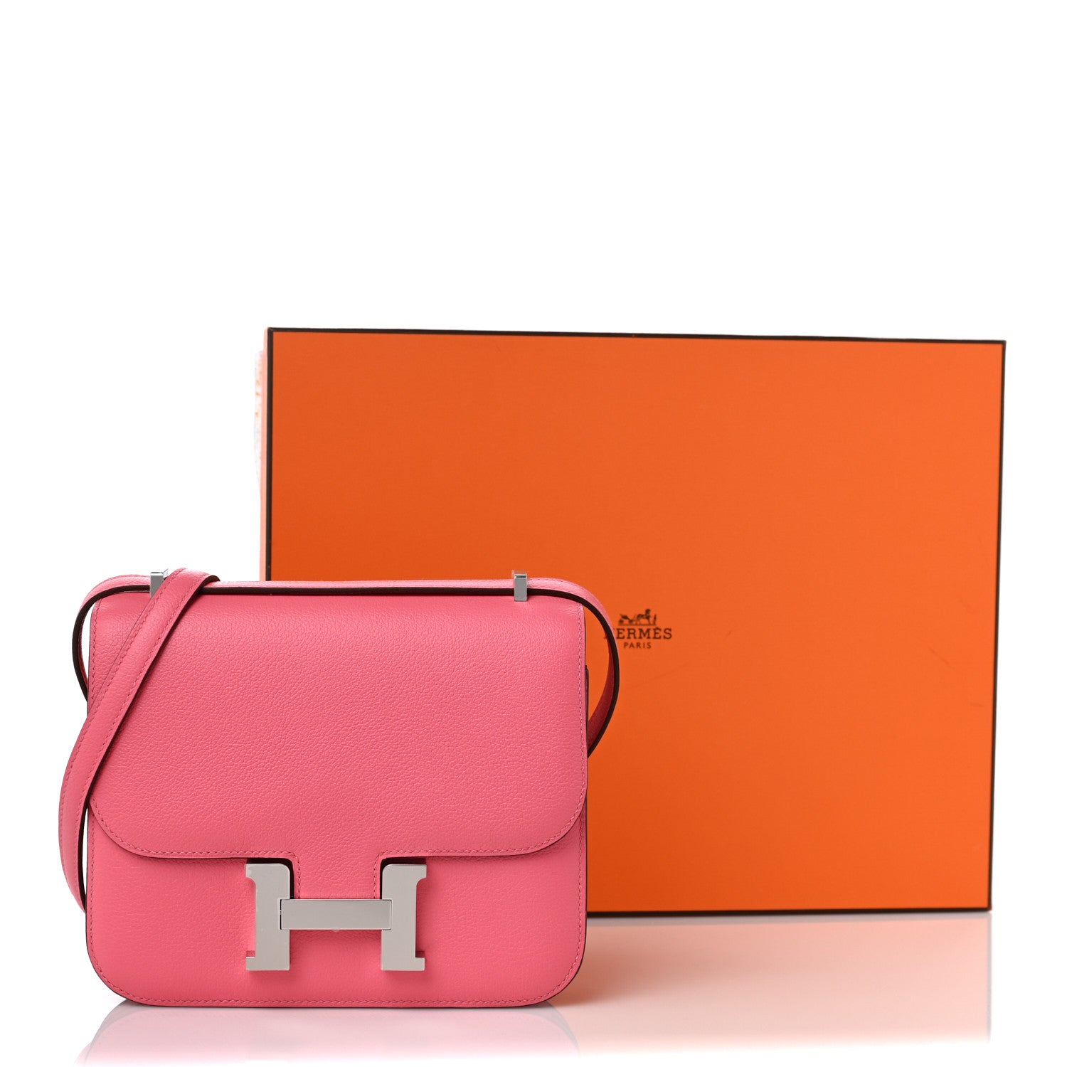 Hermes Evercolor Verso Constance 18 Rose Azalee Prune 8 of 8