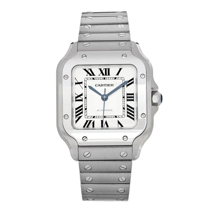 Cartier Stainless Steel 35mm Santos de Cartier Automatic Watch 1 of 4
