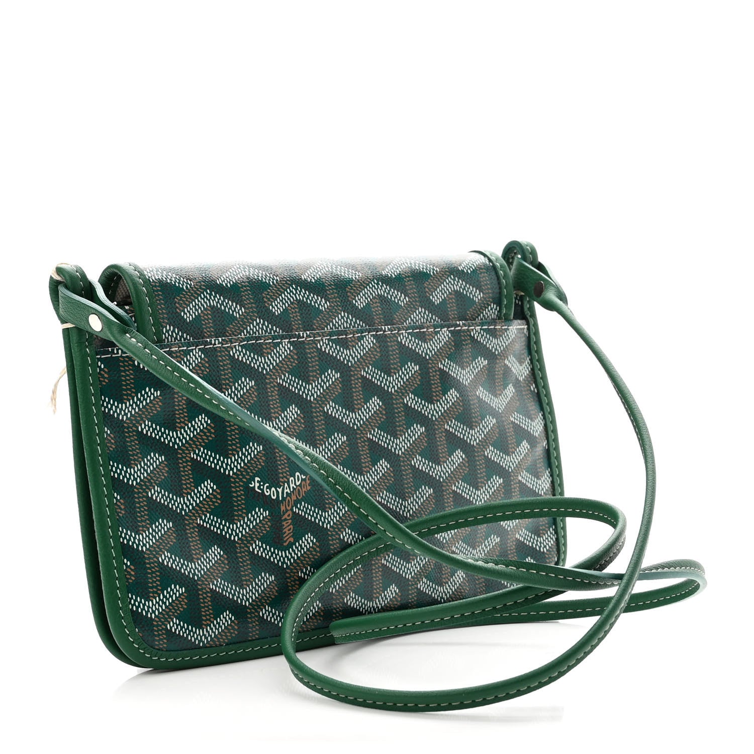 Goyard Goyardine Plumet Wallet Clutch Green 3 of 10