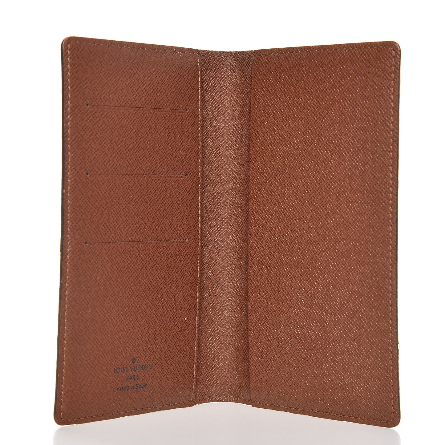 Monogram Checkbook Holder Wallet