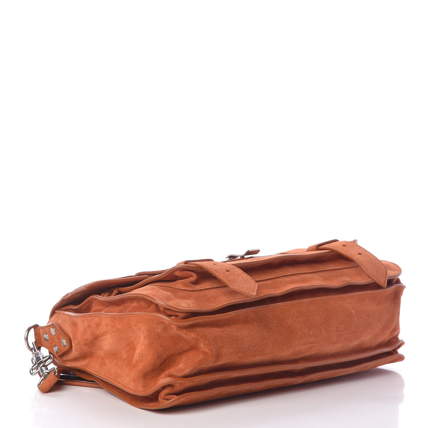 Proenza Schouler Suede PS1 Medium Satchel Red Clay 4 of 20