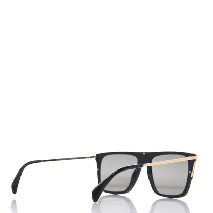 Celine Flat Top Sunglasses CL40015I Black Gold 4 of 6