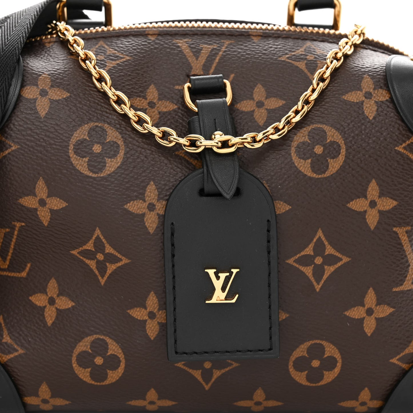 Monogram Petite Malle Souple Black