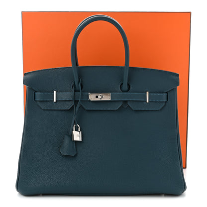Hermes Togo Birkin 35 Colvert 11 of 11