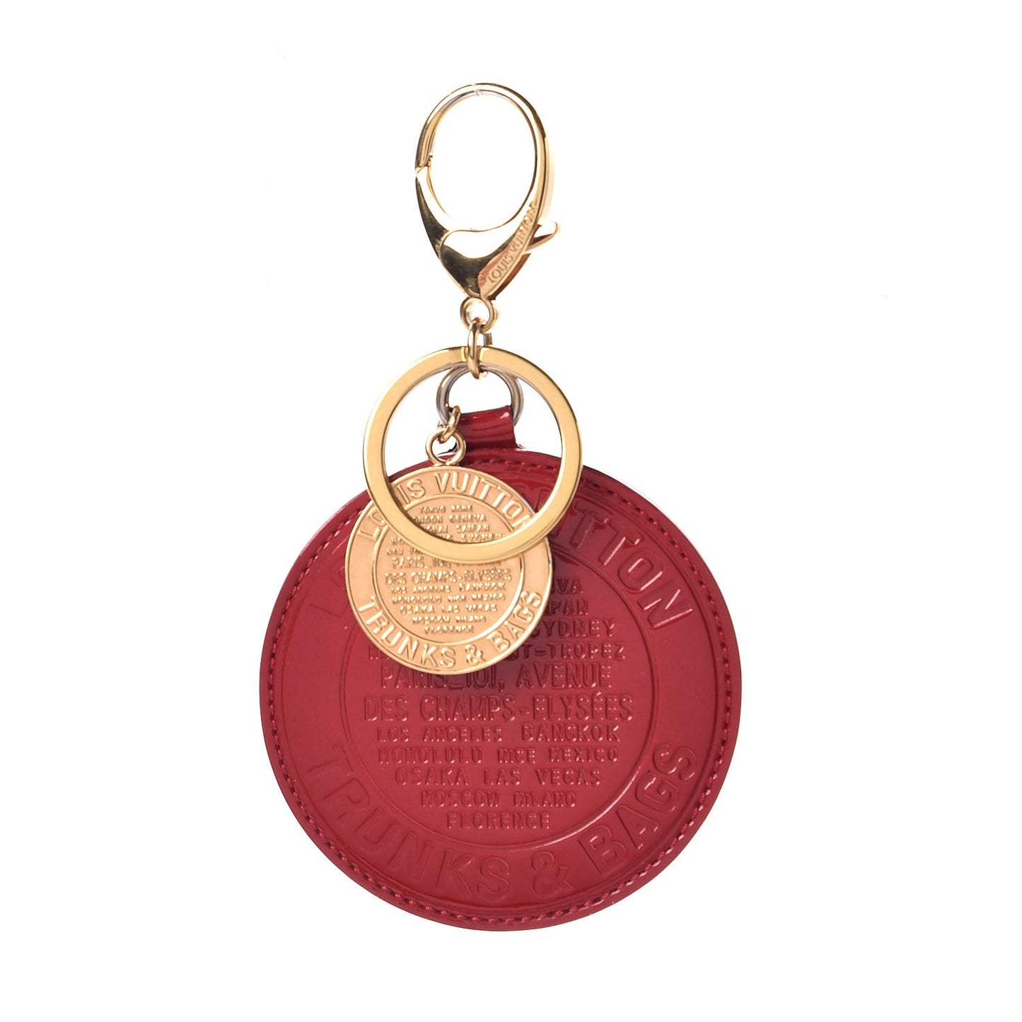Vernis Trunks and Bags Bag Charm Pomme d'Amour