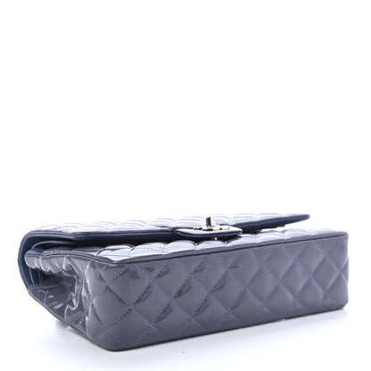 Chanel Patent Calfskin Quilted Medium Double Flap Light Purple 3 of 4