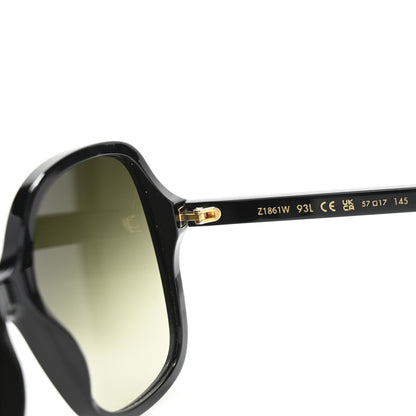 Louis Vuitton Acetate My Monogram Light Square Sunglasses Z1861W Black 6 of 8