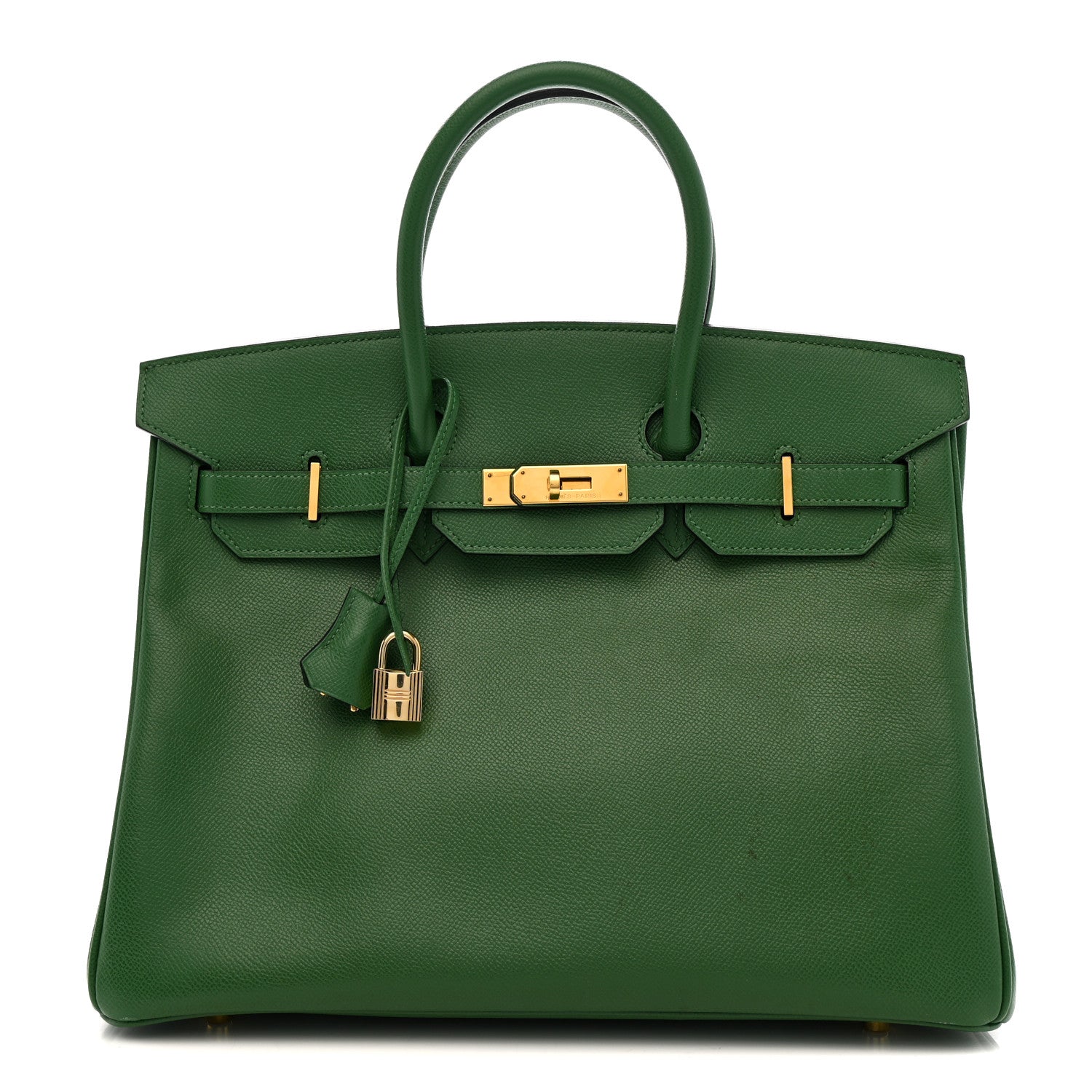 Hermes Courchevel Birkin 35 Vert Clair 1 of 14