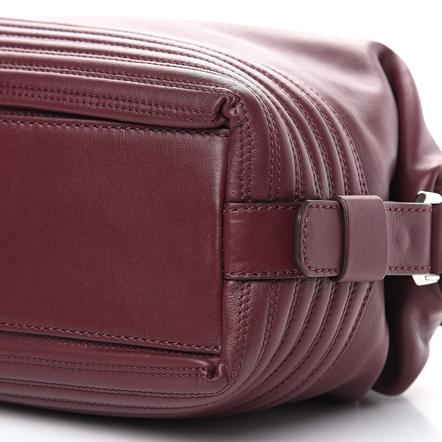 Calfskin Small Biker Nightingale Oxblood