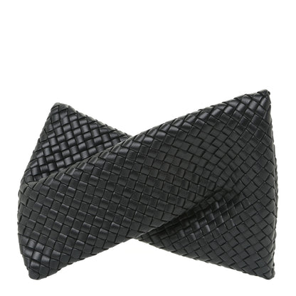 Bottega Veneta Nappa Intrecciato Crisscross Clutch Black 1 of 9