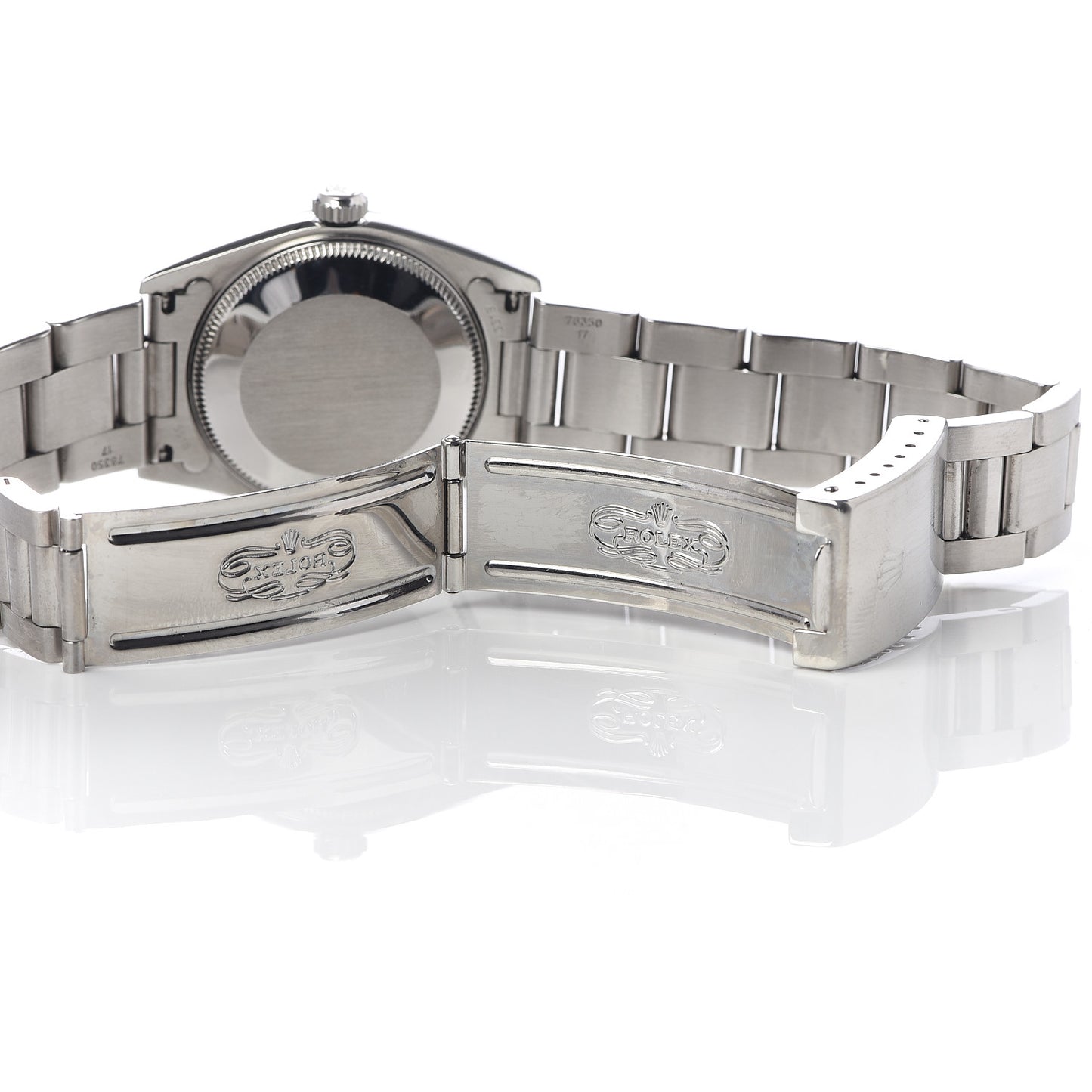 Stainless Steel 31mm Oyster Perpetual Watch Pink 77080