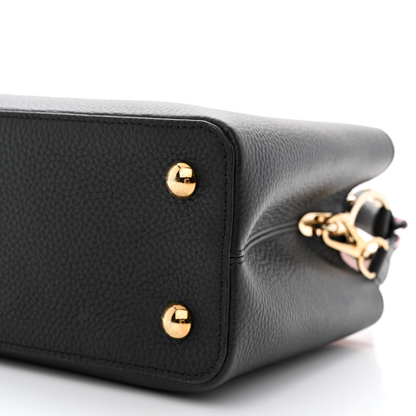 Taurillon Capucines MM Rainbow Black