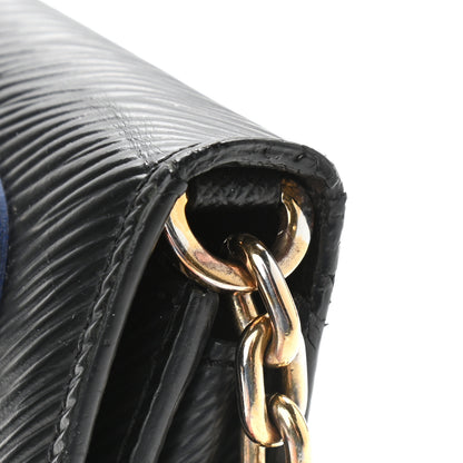 Louis Vuitton Epi Mechanical Flowers Twist Chain Wallet Black 10 of 11