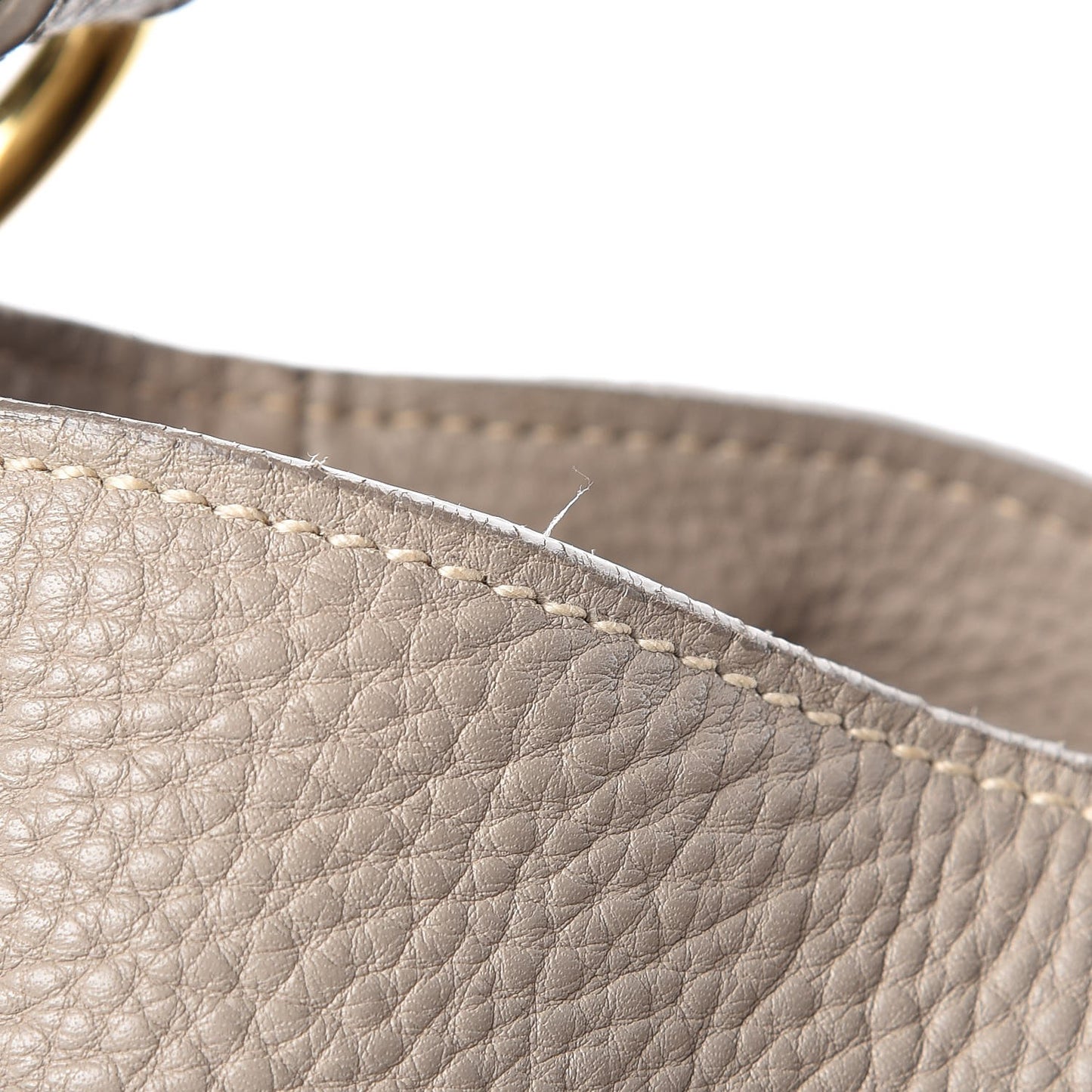 Vitello Daino Side Pocket Hobo Pomice